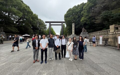 【8月】 靖国神社へ参拝しました!